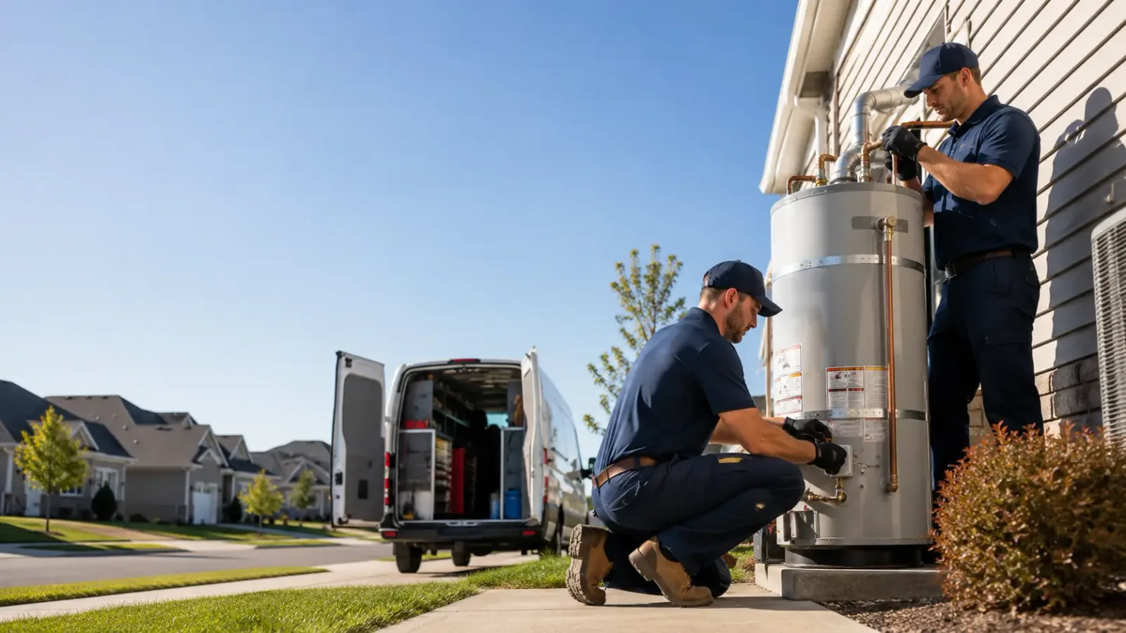 Water Heater Installation in Amanda, OH
